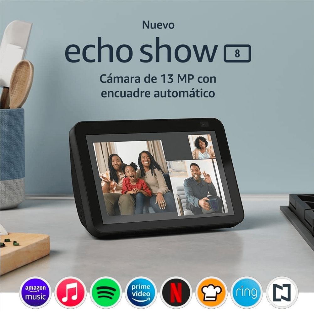 Echo Show 8 con Alexa oferta en Novicompu